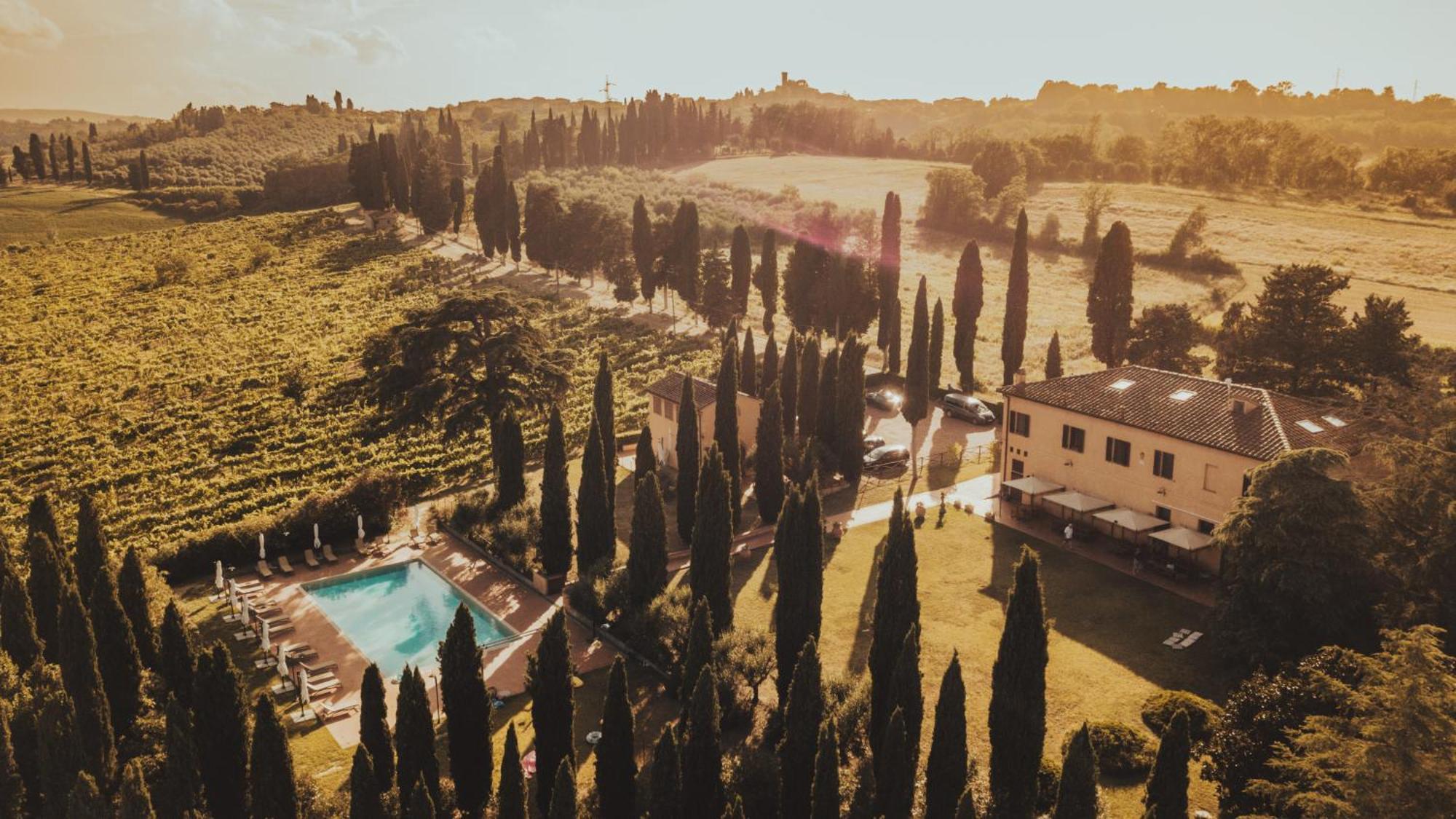 Agriturismo Terra Di Dio Toscanizzazione Villa Capannoli Exteriör bild